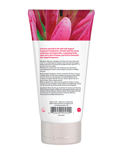 Coochy Seduction Shave Cream Honeysuckle/citrus