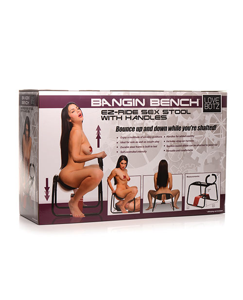 LoveBotz Bangin Bench EZ-Ride Sex Stool w-Handles